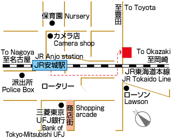 アクセスマップ