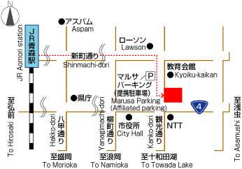 アクセスマップ