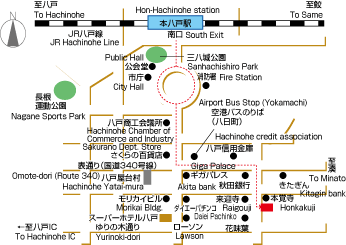 アクセスマップ