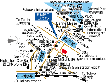 アクセスマップ