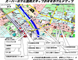 スーパーホテル盛岡近辺マップ