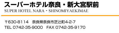 �X�[�p�[�z�e���ޗǁE�V��{�w�O