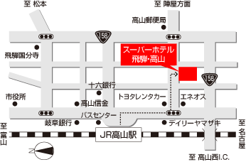 アクセスマップ