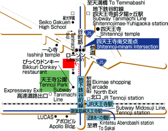 アクセスマップ