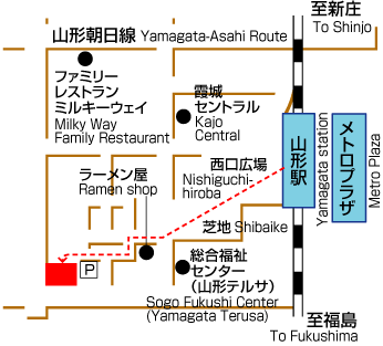 アクセスマップ