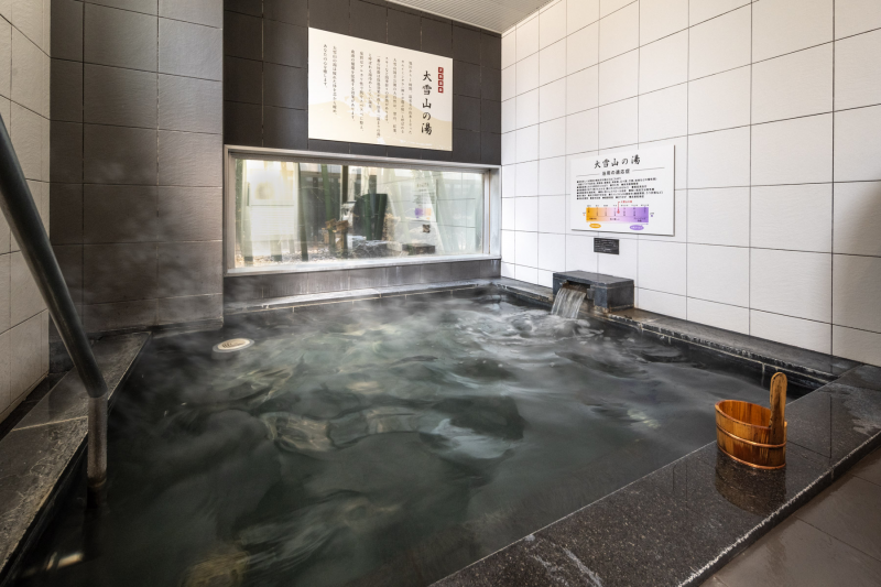 スーパーホテル旭川の疲れをいやす天然温泉「大雪山の湯」