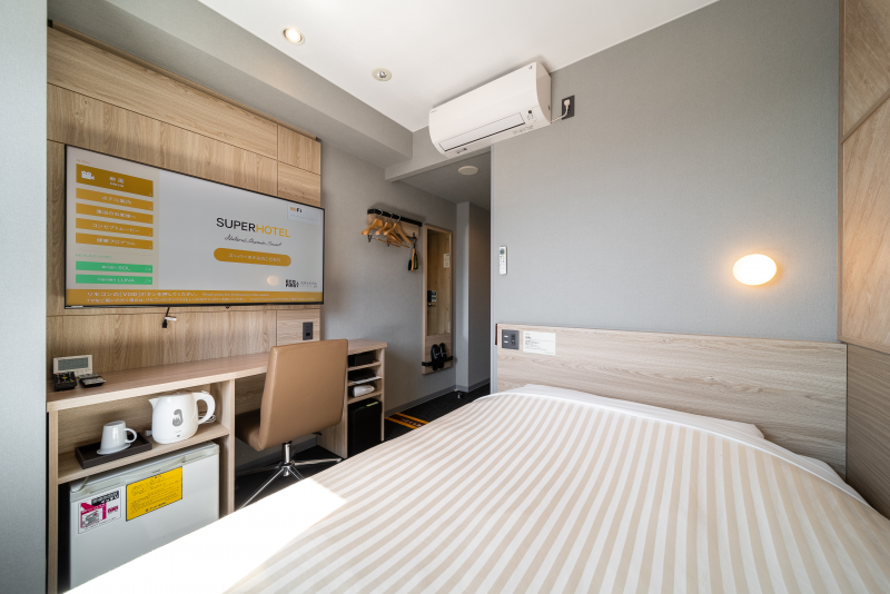 スーパーホテル四国中央の目的にあわせて選べる多彩なお部屋