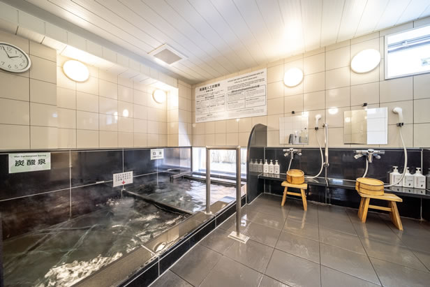 スーパーホテル新宿歌舞伎町の疲れをいやす高濃度炭酸泉「演舞の湯」