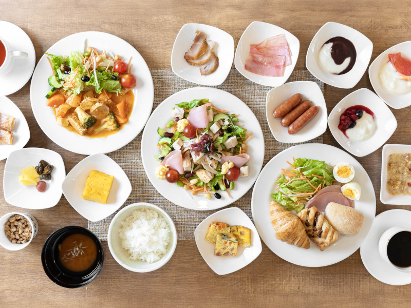 スーパーホテルPremier赤坂の身体がよろこぶ朝食ビュッフェ