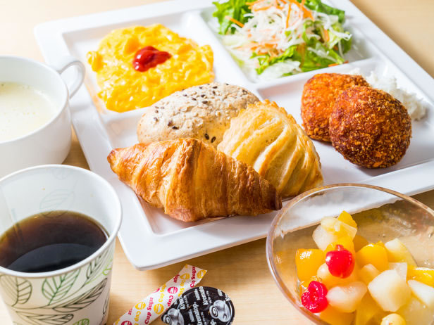 スーパーホテル江津駅前の身体がよろこぶ朝食ビュッフェ