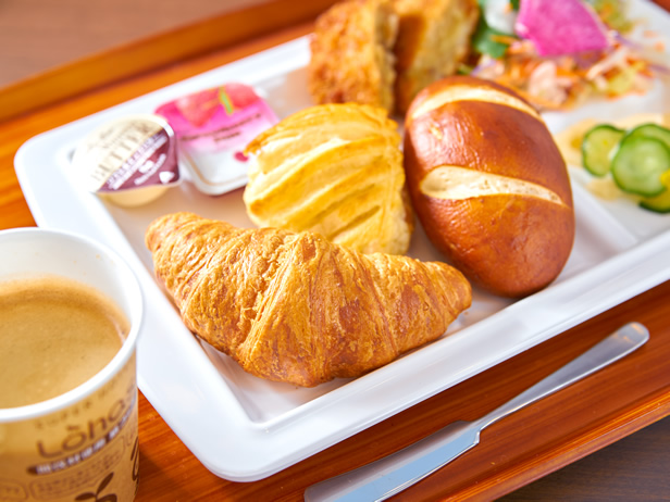 スーパーホテル三原駅前の身体がよろこぶ朝食ビュッフェ