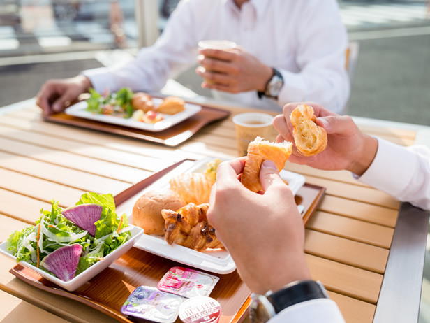 スーパーホテル山梨・南アルプスの無料ビュッフェ朝食