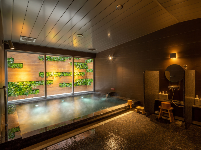 スーパーホテル愛媛・大洲インターの疲れをいやす天然温泉「朝霧の湯」