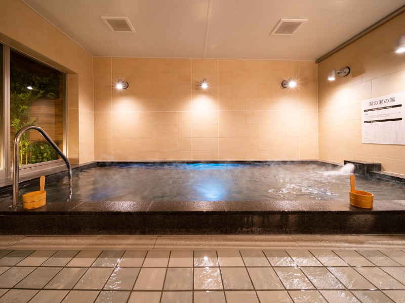 スーパーホテル山形・鶴岡の疲れをいやす天然温泉「湯の湯」