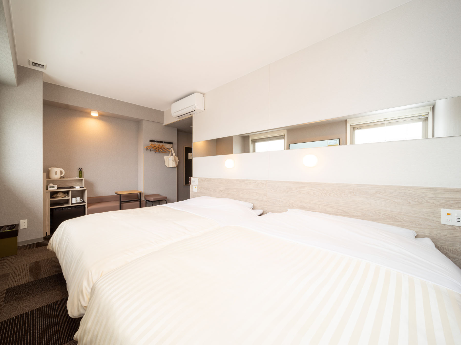 スーパーホテルPremier帯広駅前の目的にあわせて選べる多彩なお部屋