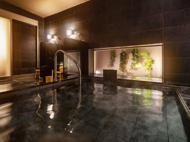 スーパーホテル越前・武生の疲れをいやす天然温泉「蓬莱山の湯」