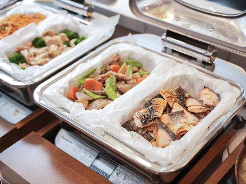 天然温泉 氷川の湯 スーパーホテルPremierさいたま・大宮駅東口の身体がよろこぶ朝食ビュッフェ