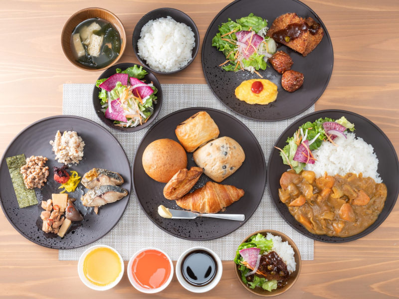 天然温泉 備前の湯 スーパーホテル岡山駅東口の身体がよろこぶ朝食ビュッフェ
