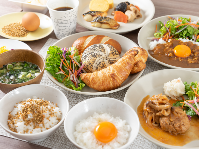 天然温泉 妙見の湯 スーパーホテル熊本・八代の身体がよろこぶ朝食ビュッフェ