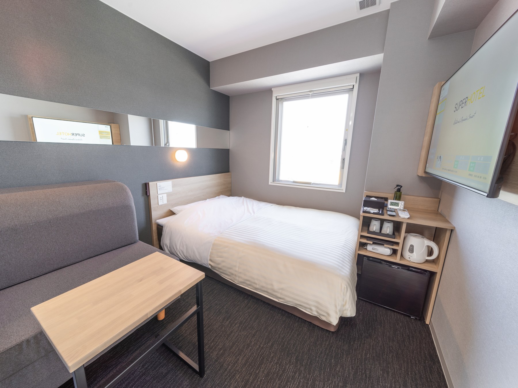 スーパーホテル美田園・仙台エアポートの目的にあわせて選べる多彩なお部屋