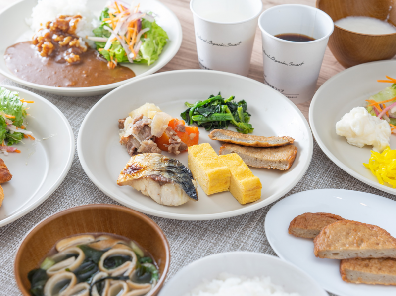 天然温泉 石鎚の湯 スーパーホテル伊予西条の身体がよろこぶ朝食ビュッフェ