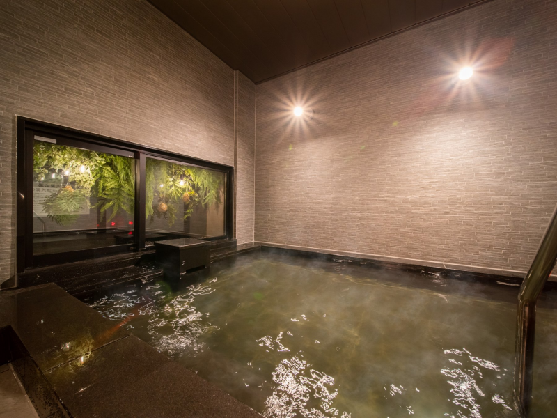 スーパーホテル仙台空港インターの疲れをいやす天然温泉「名取岩沼・美人の湯」