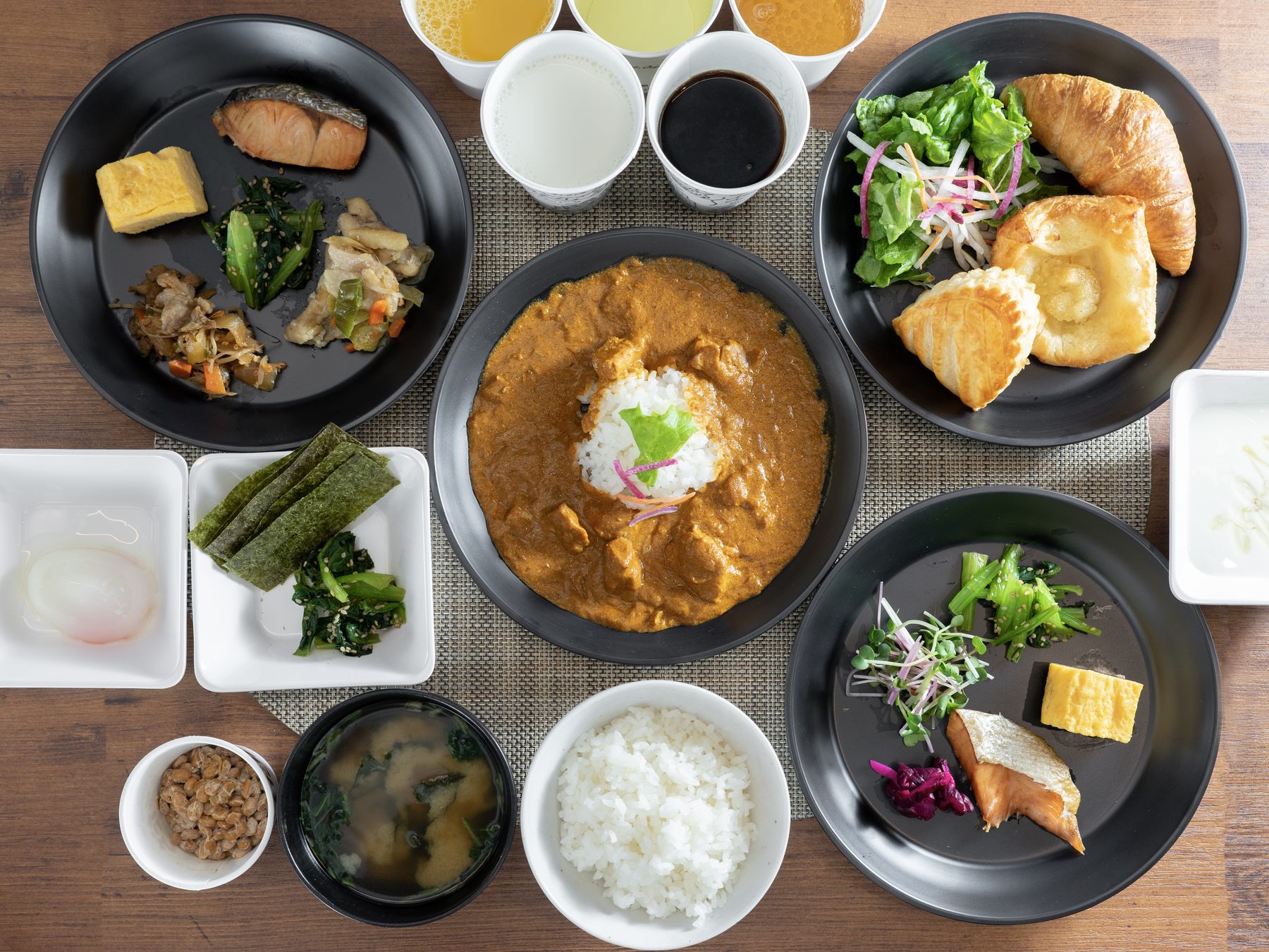 スーパーホテル関空・熊取駅前の身体がよろこぶ無料朝食ビュッフェ