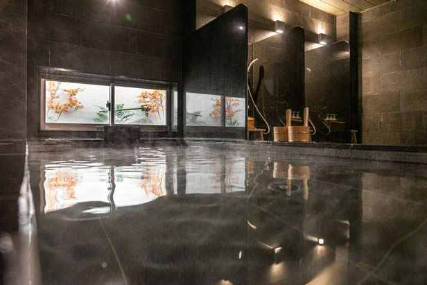 スーパーホテル広島天然温泉・薬研堀通りの疲れをいやす天然温泉「縮景の湯」