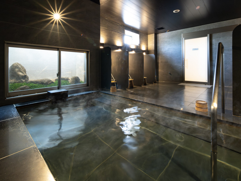 スーパーホテル富士河口湖天然温泉の疲れをいやす天然温泉「源泉名：湯の湯」