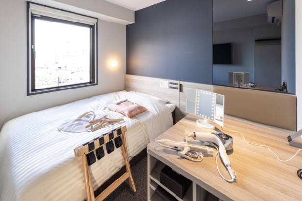 スーパーホテル徳島・小松島天然温泉の目的にあわせて選べる多彩なお部屋