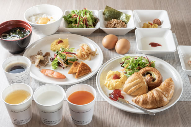 スーパーホテル徳島・小松島天然温泉の身体がよろこぶ朝食ビュッフェ