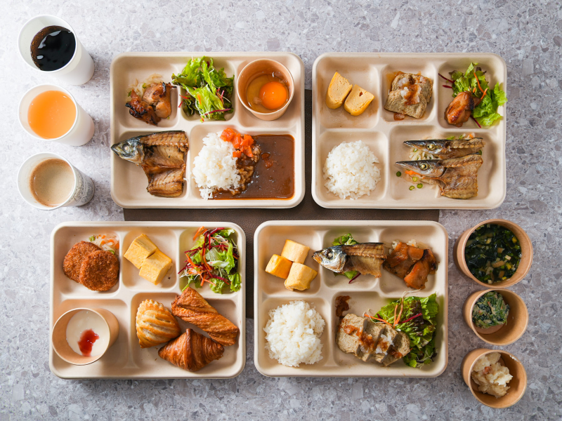 スーパーホテル宇和島駅前天然温泉の身体がよろこぶ朝食ビュッフェ