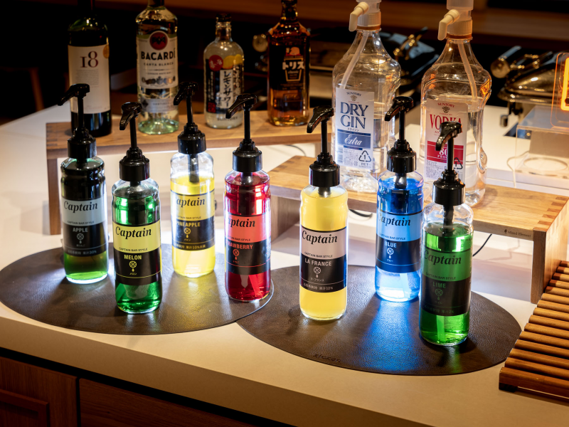 スーパーホテル東西線・市川・妙典駅前の自分好みにたのしめるウェルカムバー