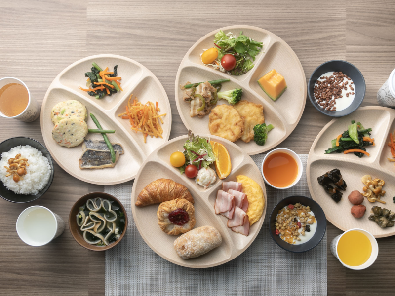 埼玉・本庄天然温泉の身体がよろこぶ朝食ビュッフェ