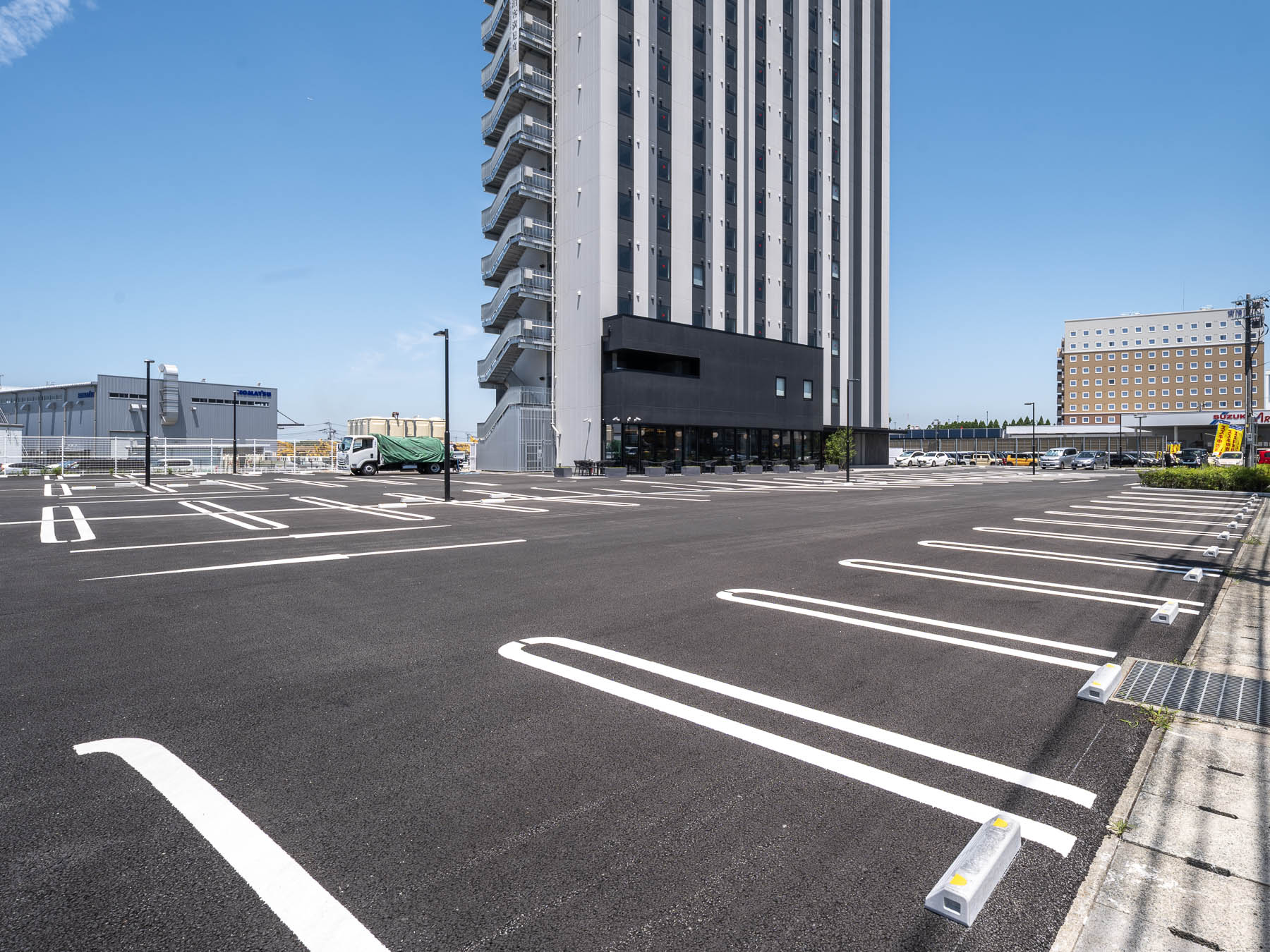 Premier阿蘇熊本空港の無料駐車場完備