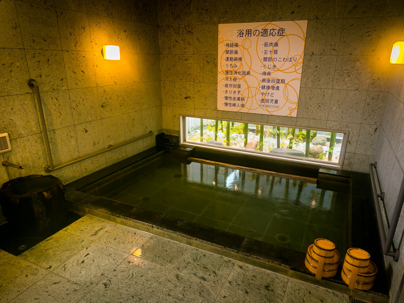 スーパーホテルJR富士駅本館の疲れをいやす天然温泉「献上の湯」