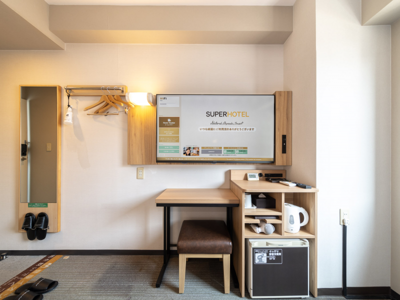 スーパーホテル四日市駅前の目的にあわせて選べる多彩なお部屋