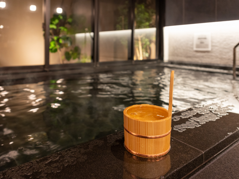 スーパーホテル堺マリティマの疲れをいやす男女別天然温泉「花乃井の湯」