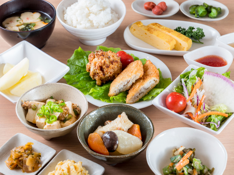 スーパーホテル弘前の身体がよろこぶ朝食ビュッフェ