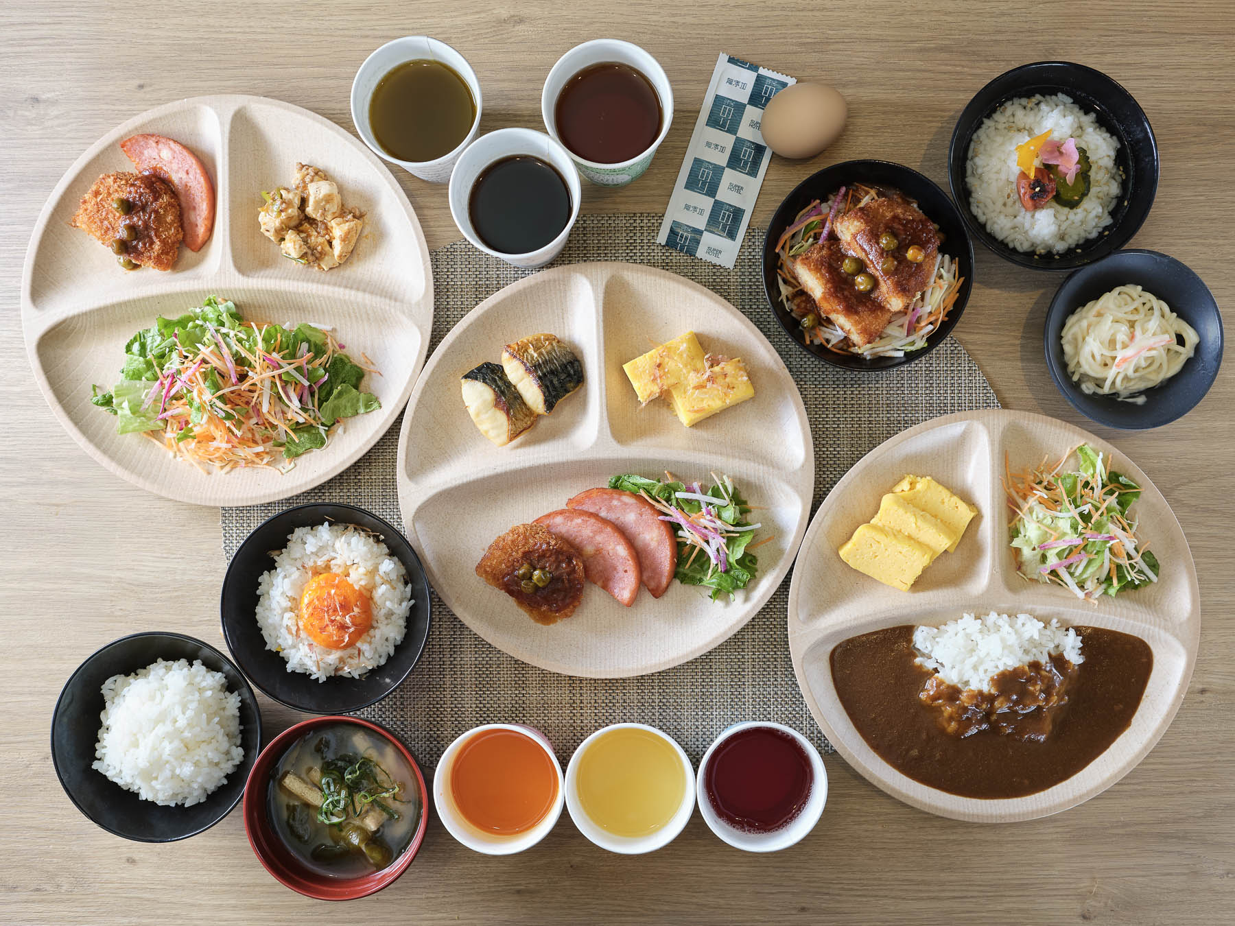 スーパーホテルInn倉敷水島の身体がよろこぶ無料朝食ビュッフェ