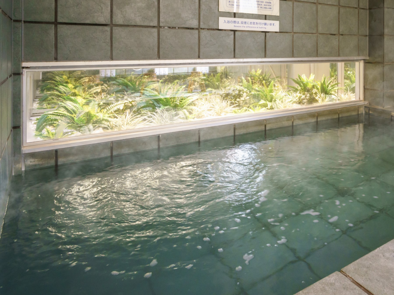 スーパーホテル高知の疲れをいやす天然温泉「龍馬の湯」