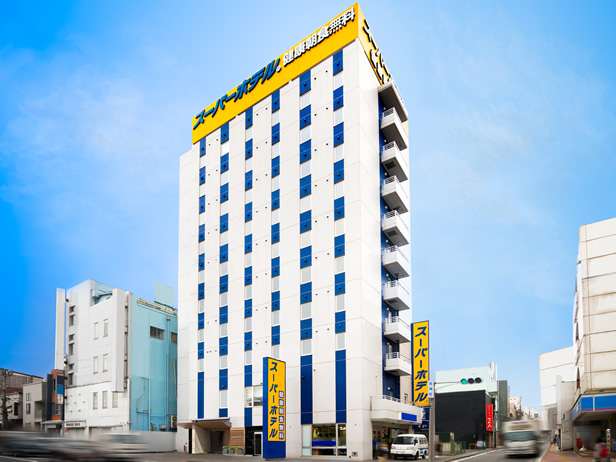 スーパーホテル八戸長横町の八戸IC / 八戸自動車道から車で9分の好立地、駐車場も完備