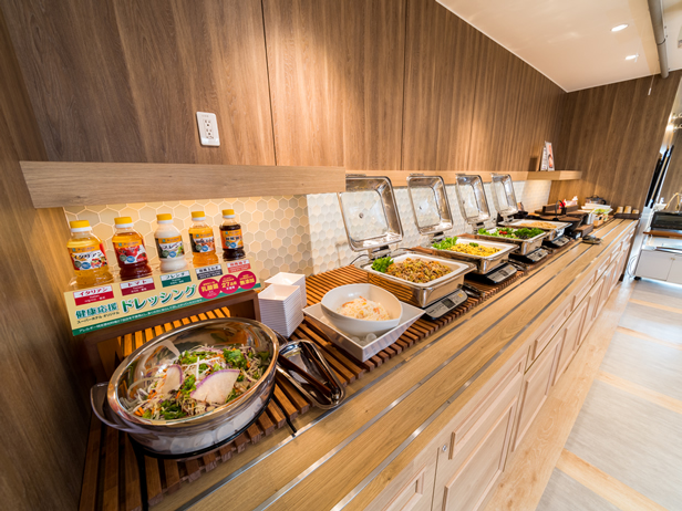 スーパーホテル八戸長横町の身体がよろこぶ朝食ビュッフェ