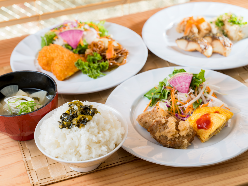 スーパーホテル宮崎天然温泉の身体がよろこぶ朝食ビュッフェ