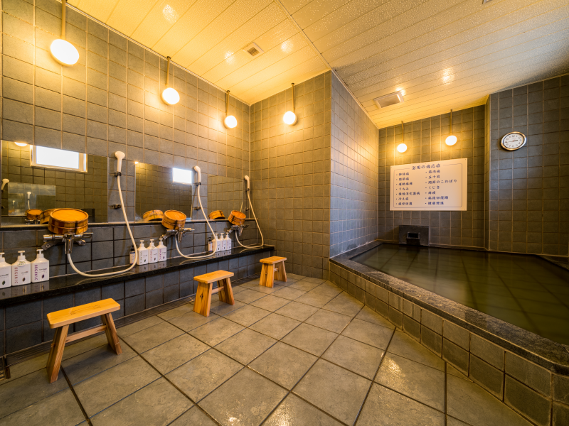 スーパーホテル盛岡の疲れをいやす天然温泉「りんどうの湯」