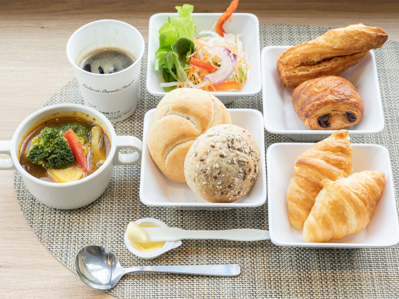 スーパーホテル釧路駅前の身体がよろこぶ朝食ビュッフェ