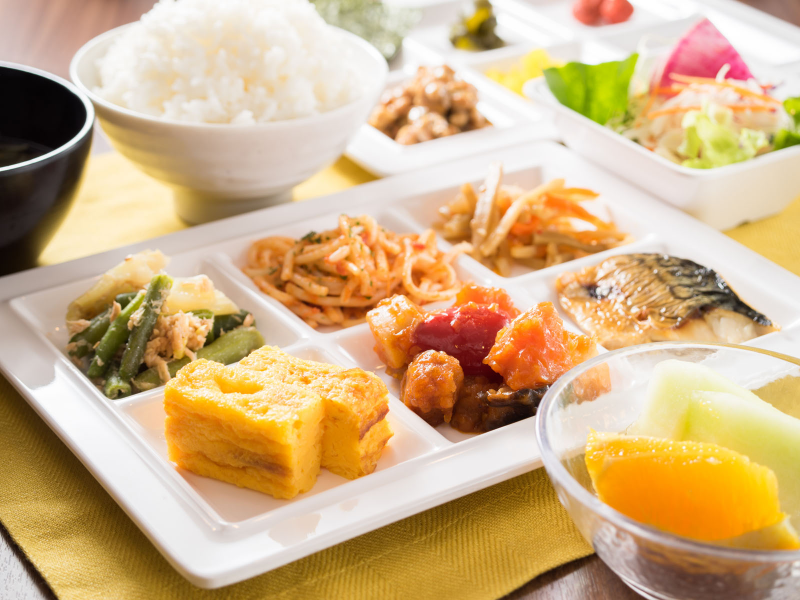 スーパーホテル小山の身体がよろこぶ朝食ビュッフェ