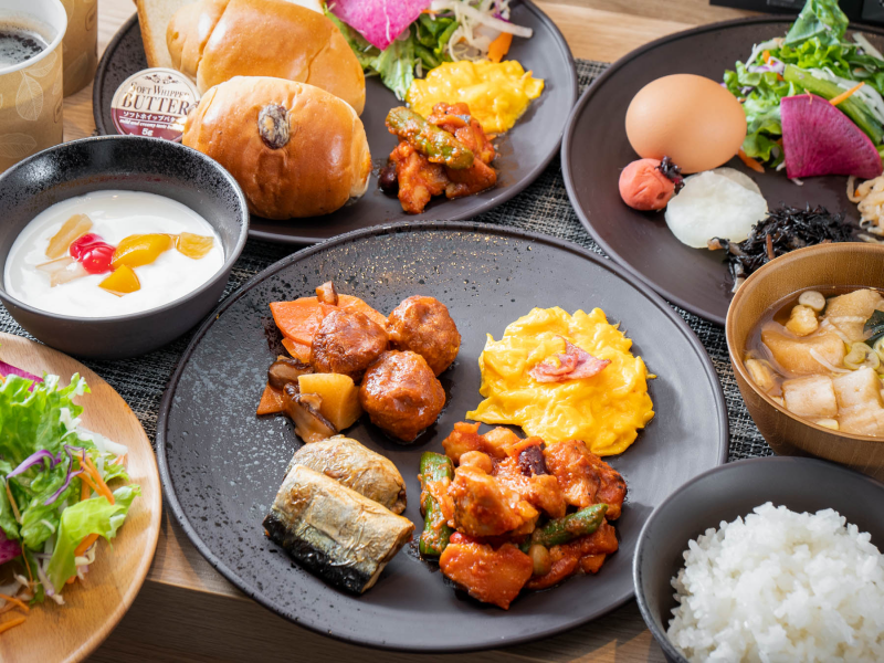 スーパーホテル新橋・烏森口の身体がよろこぶ朝食ビュッフェ