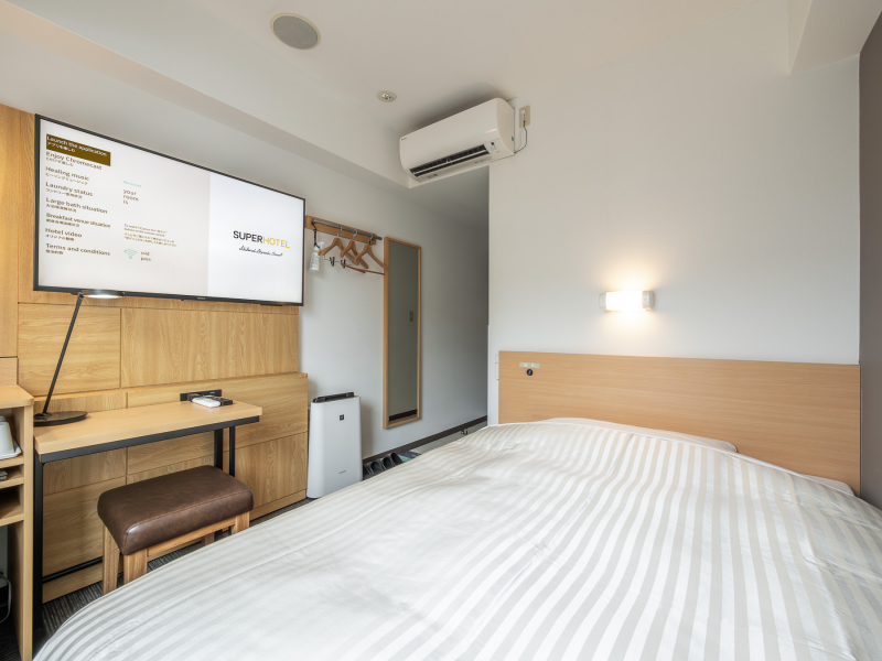 スーパーホテル小倉駅南口の目的にあわせて選べる多彩なお部屋