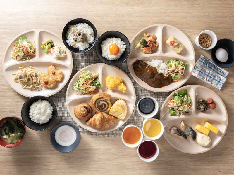 スーパーホテルさいたま・和光市駅前の身体がよろこぶ朝食ビュッフェ